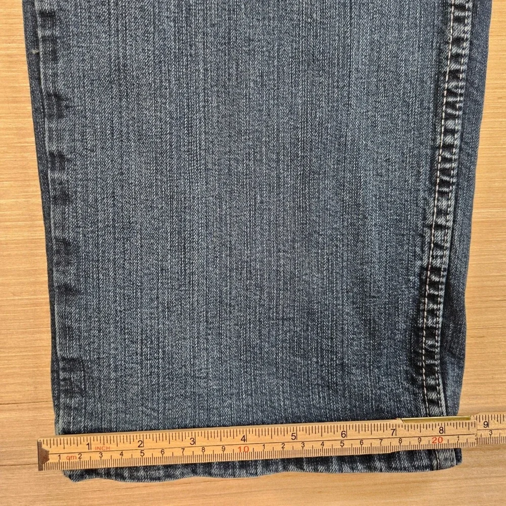 Levis 559 Relaxed Straight Jeans Men 42x32 Measure 44x32 Blue Denim Stretch READ